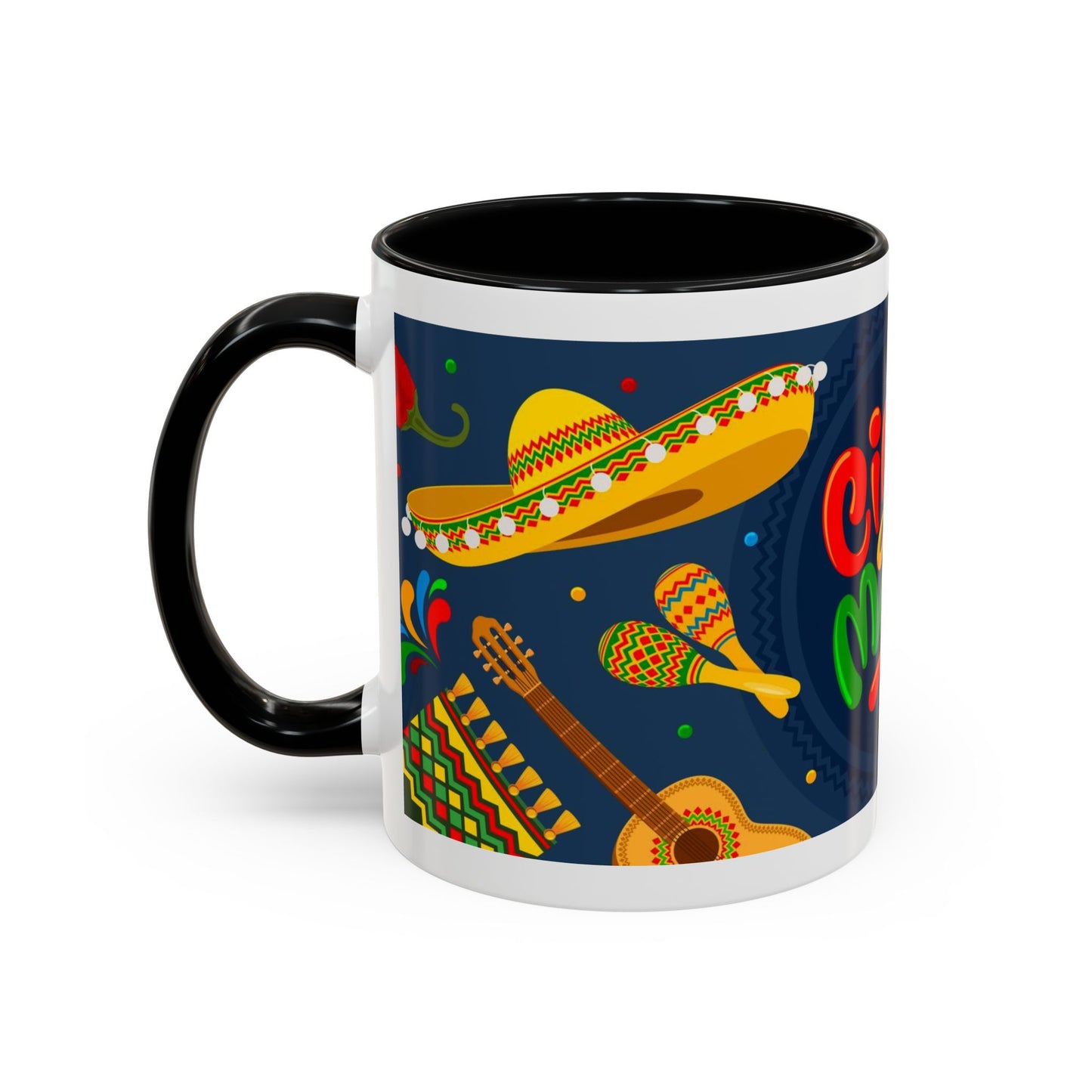 Cinco De Mayo Accent Coffee Mug, 11oz