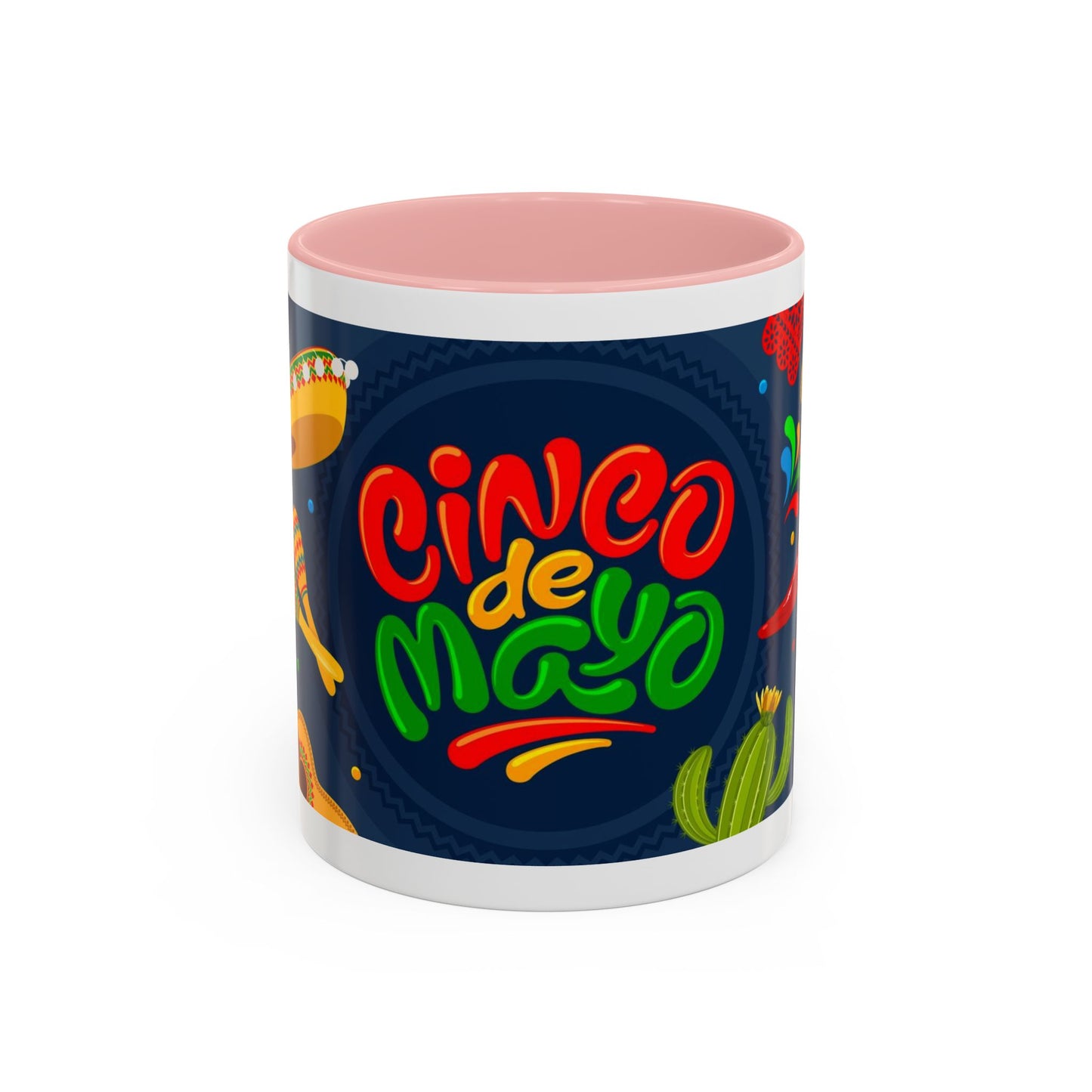 Cinco De Mayo Accent Coffee Mug, 11oz