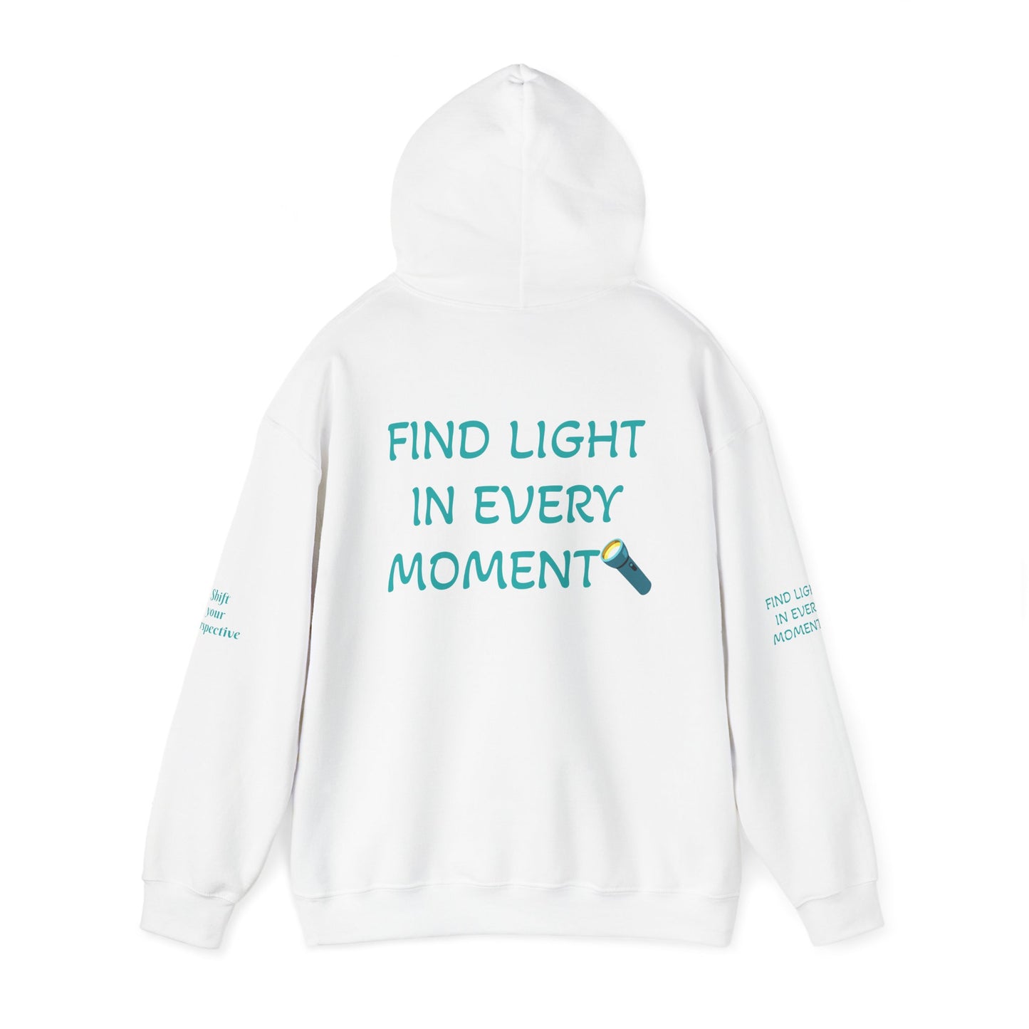 Shift Your Perspective Inspirational Hoodie, Motivational Sweatshirt, Positive Message Jumper, Mindfulness Pullover, Empowering Apparel