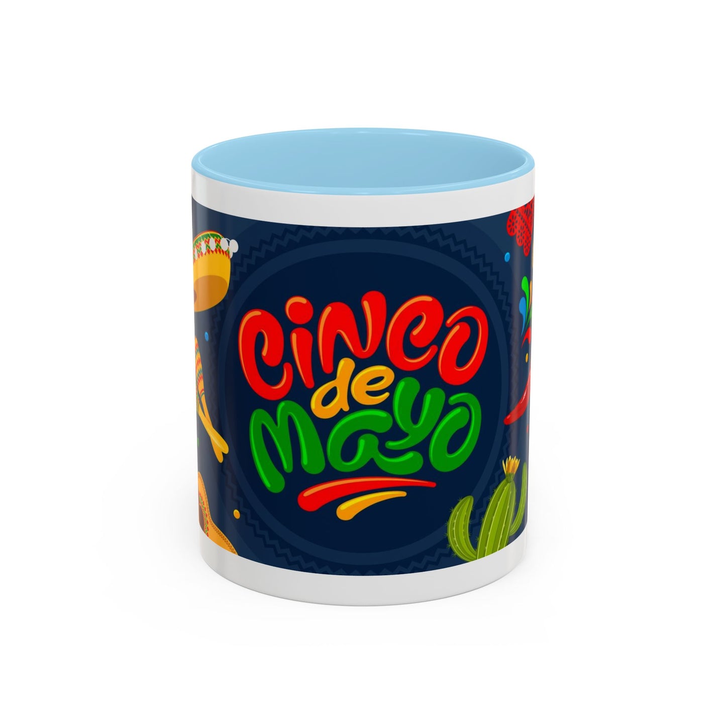 Cinco De Mayo Accent Coffee Mug, 11oz