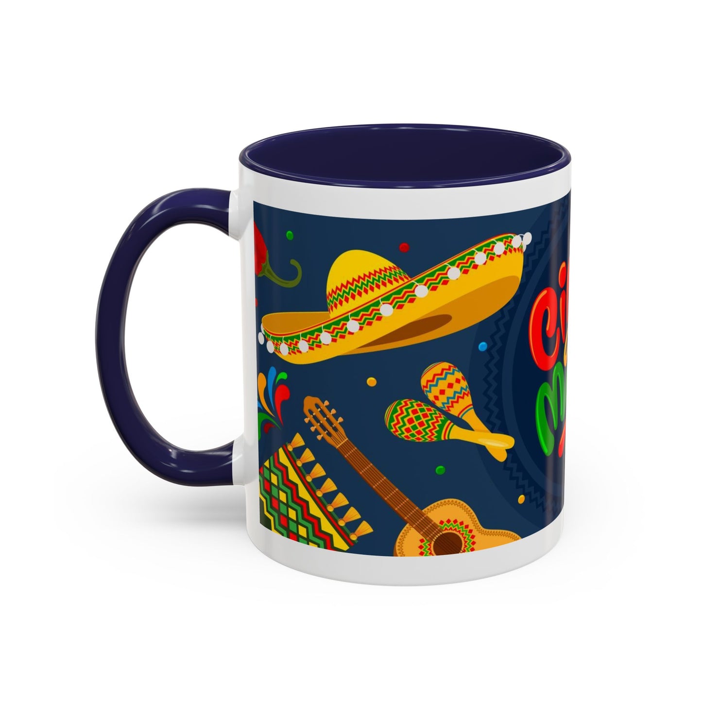Cinco De Mayo Accent Coffee Mug, 11oz