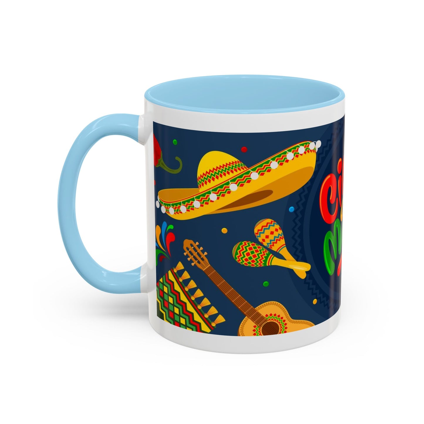 Cinco De Mayo Accent Coffee Mug, 11oz