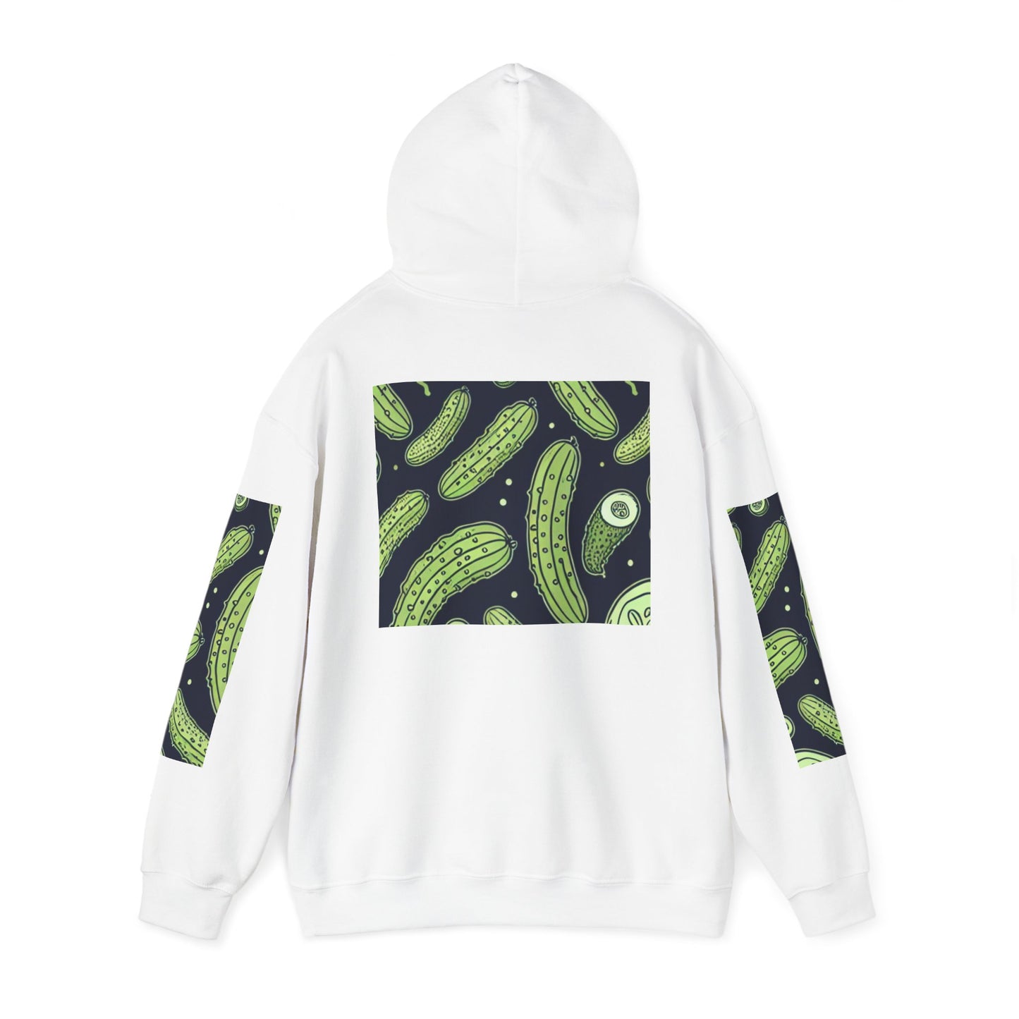 Pickle Lover Hoodie, Dill Pickle Sweatshirt, Foodie Gift, Unisex Pullover, Funny Graphic Hooded Jumper