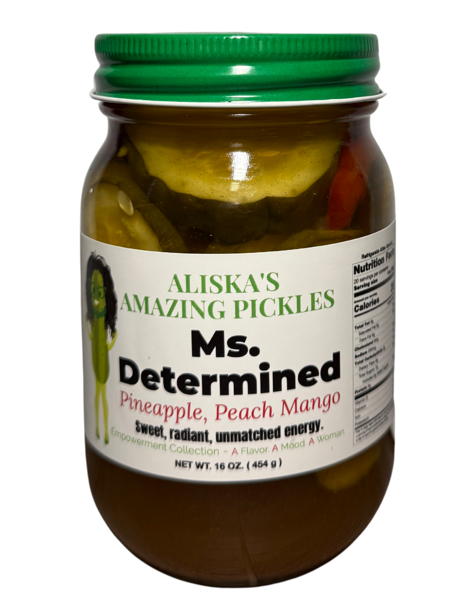 Ms. Determined Pineapple Peach Mango Pickles