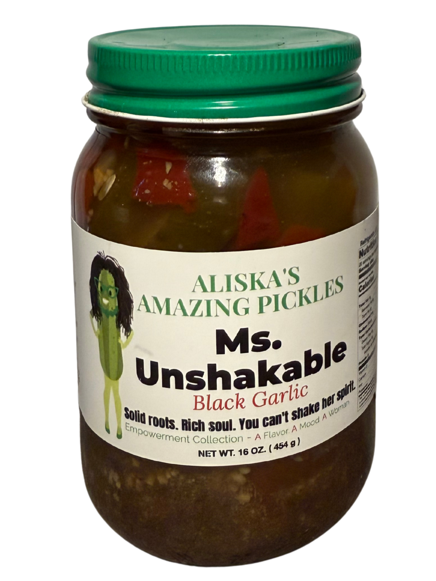 Ms. Unshakable Black Garlic Pickles