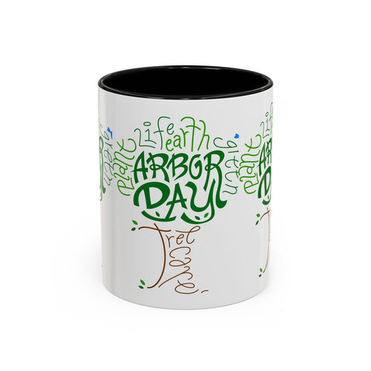 Arbor Day Accent Coffee Mug, 11oz
