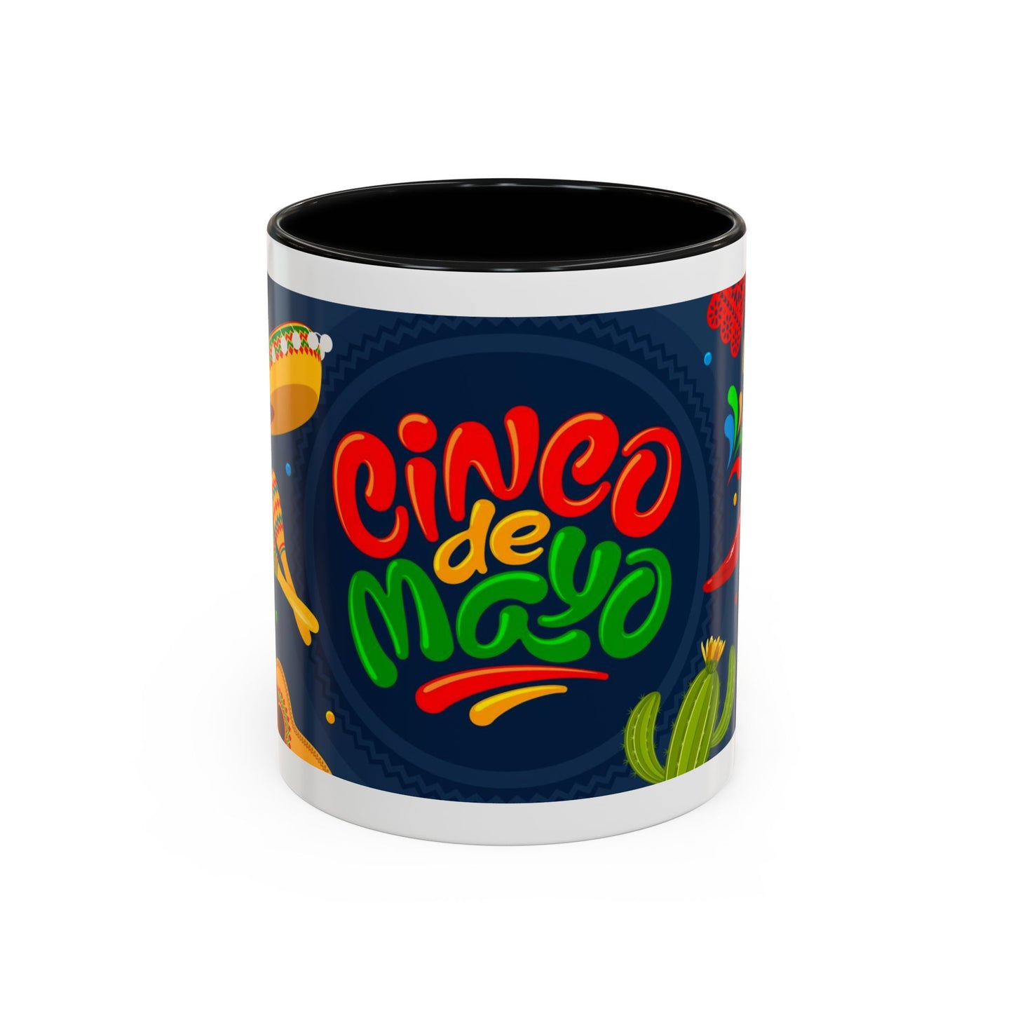 Cinco De Mayo Accent Coffee Mug, 11oz