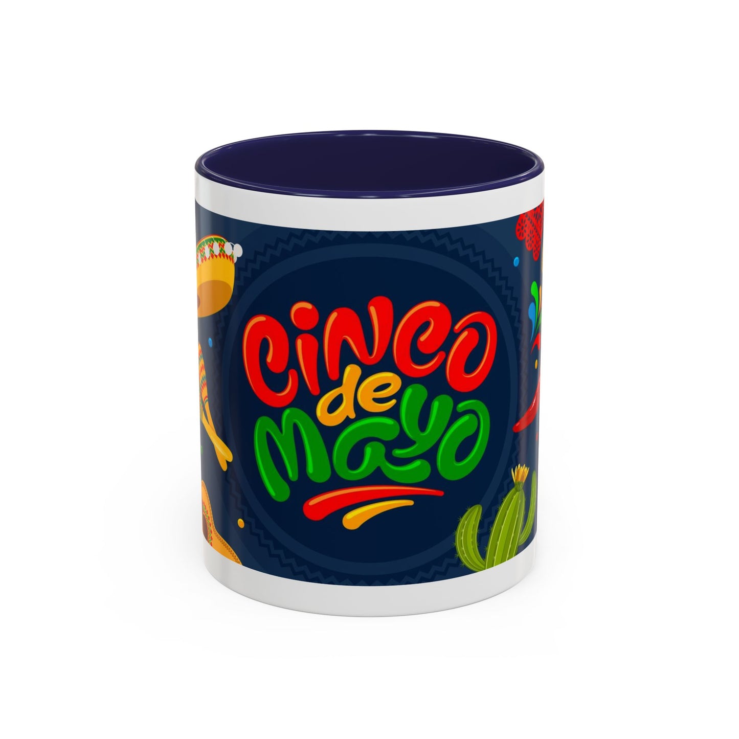 Cinco De Mayo Accent Coffee Mug, 11oz