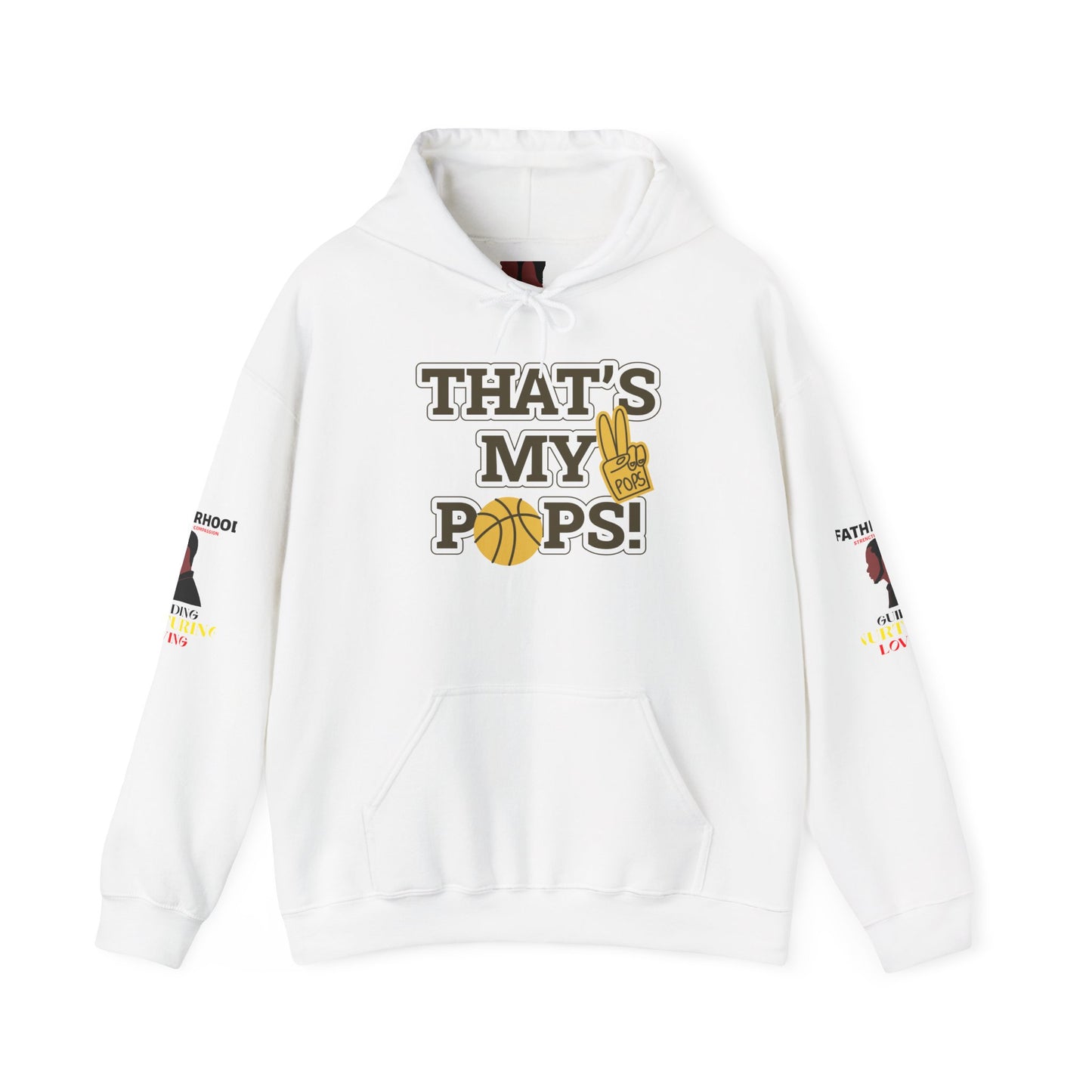 Nurturing Pops Hoodie, Father's Day Gift, Family Sweatshirt, Loving Dad Jumper, Compassionate Parent Pullover
