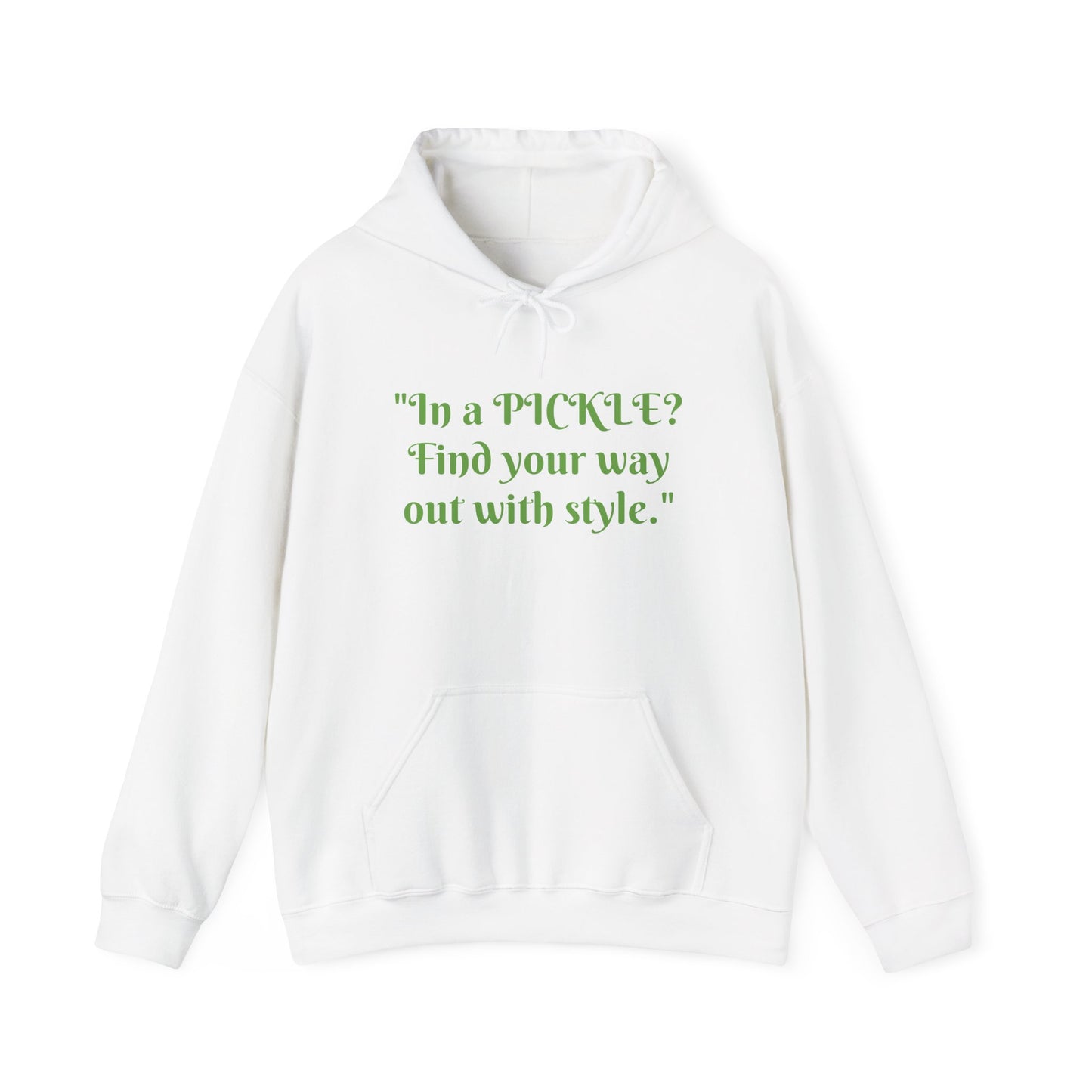 In a pickle? Find your way out with style Unisex Heavy Blend™ Hooded Sweatshirt
