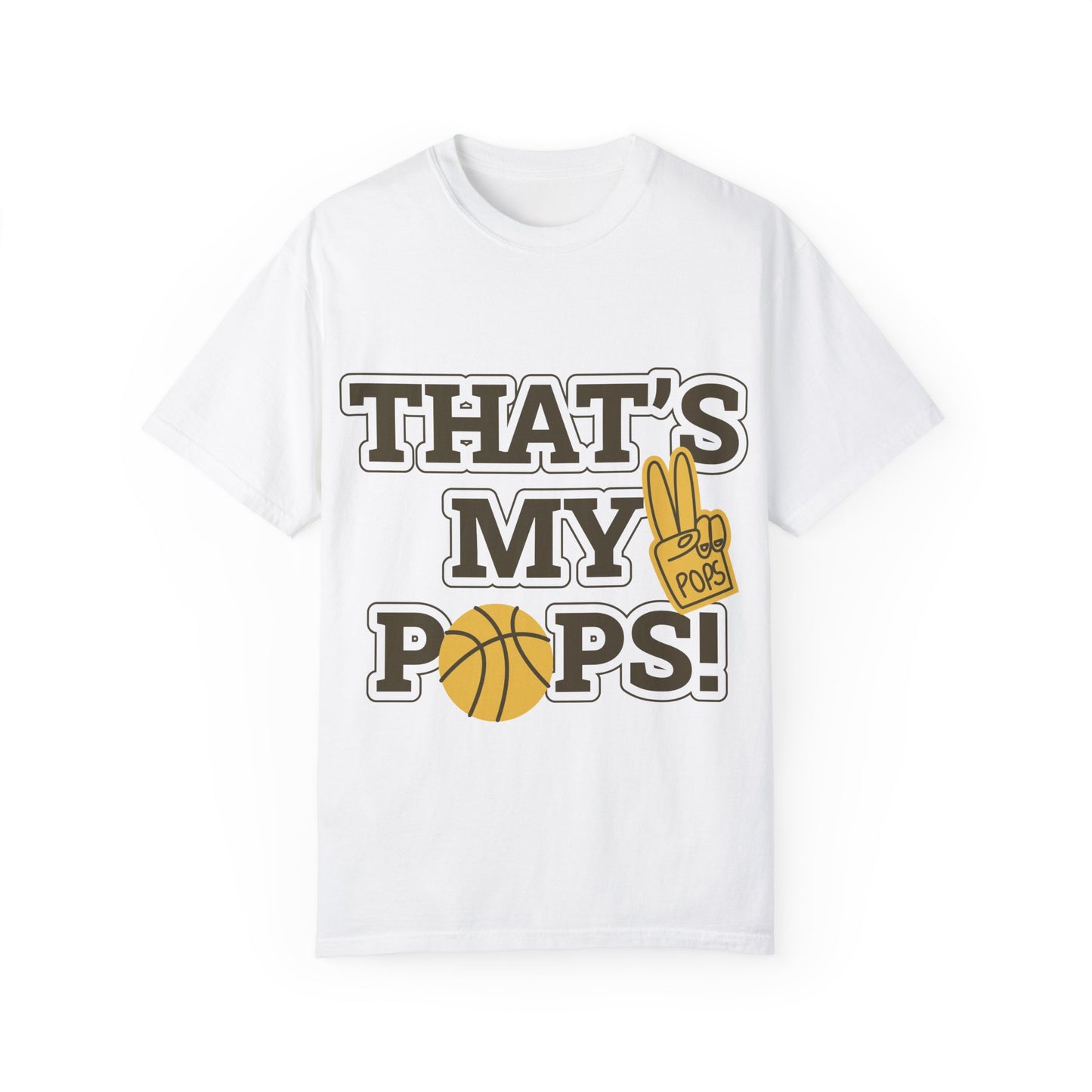 My Pops Unisex Garment-Dyed T-shirt, Father's Day Gift, Dad Shirt, Family Tee, Vintage T-shirt, Dad Birthday Present