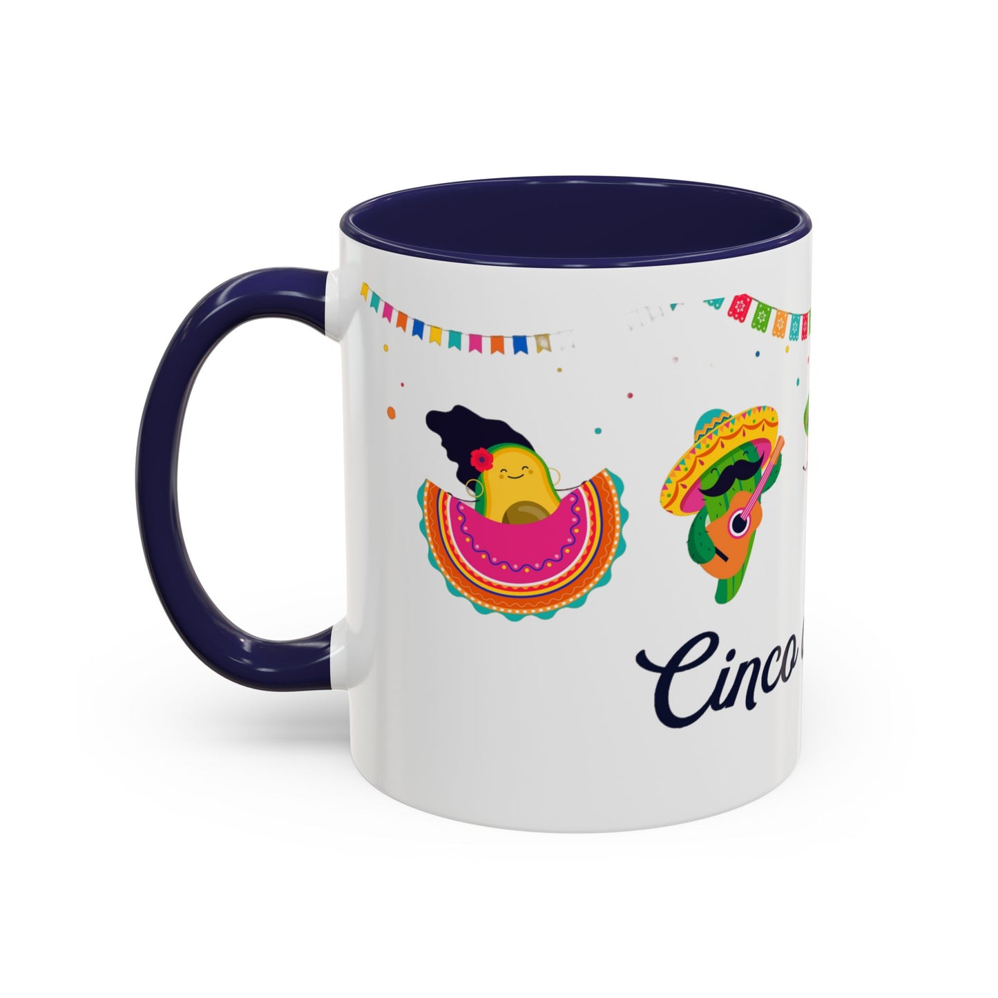 Cinco De Mayo Accent Coffee Mug, 11oz