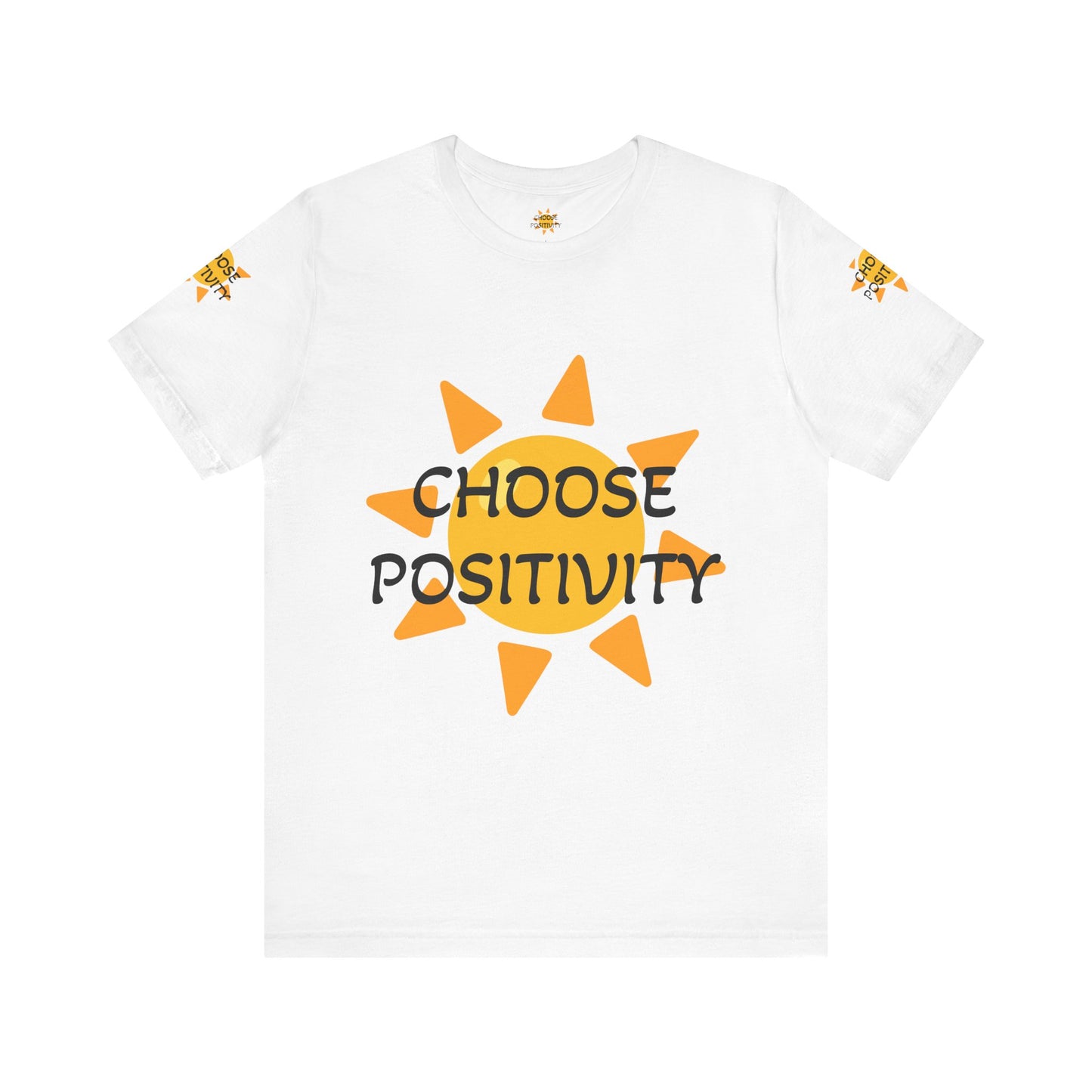 Positivity and Joy Unisex Tee, Positive Vibes Shirt, Inspirational Tshirt, Happiness Tee, Motivational Shirt
