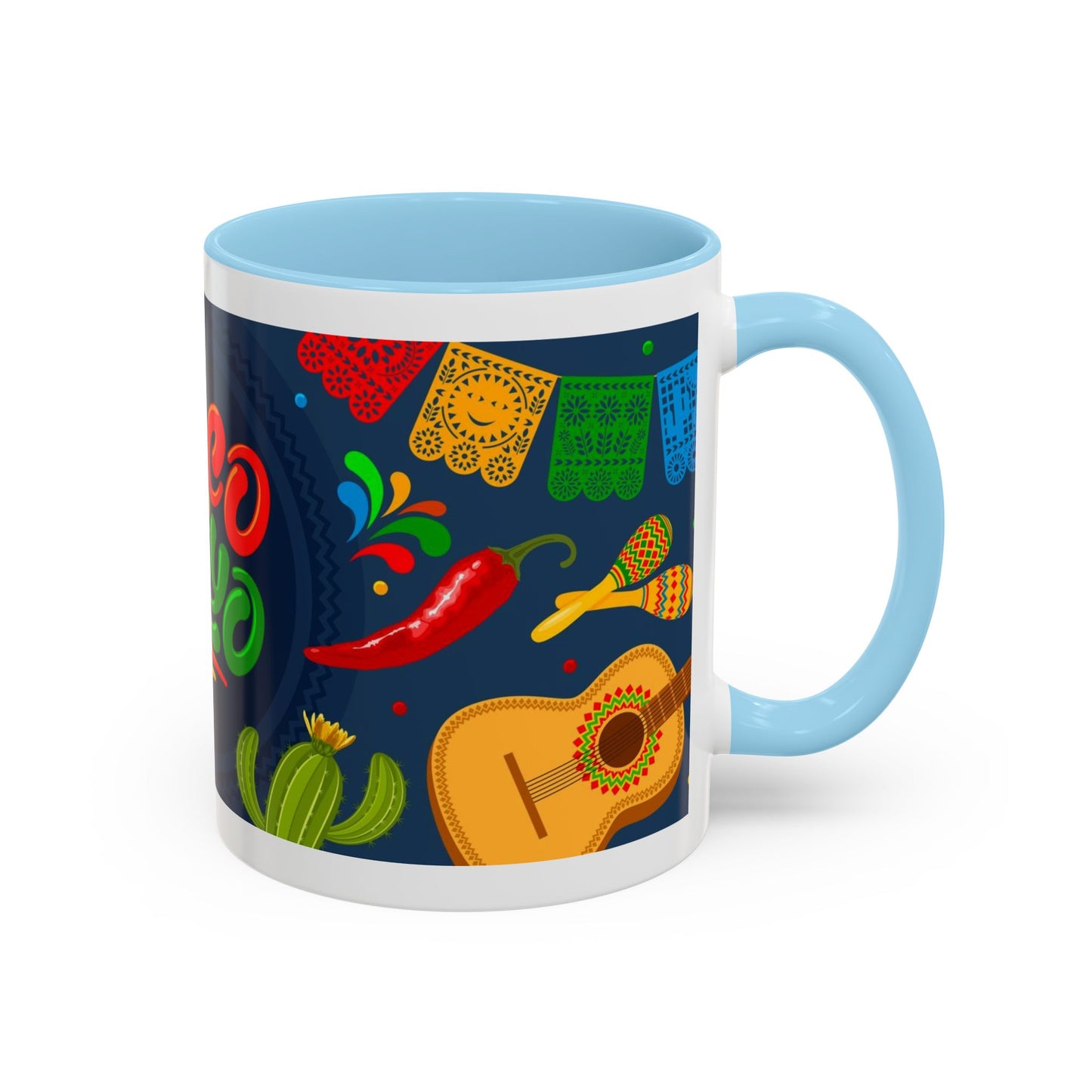 Cinco De Mayo Accent Coffee Mug, 11oz