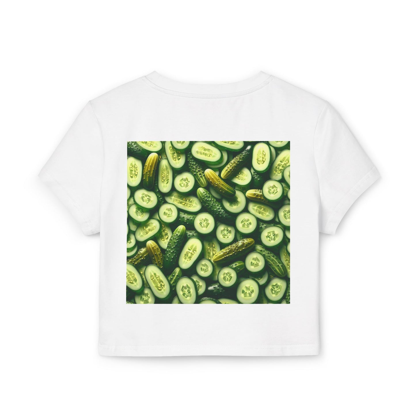 Baby Tee for Pickle Lovers, Women's Pickle Shirt, Pickle Lover Gift, Foodie Apparel, Pickle Theme Clothing