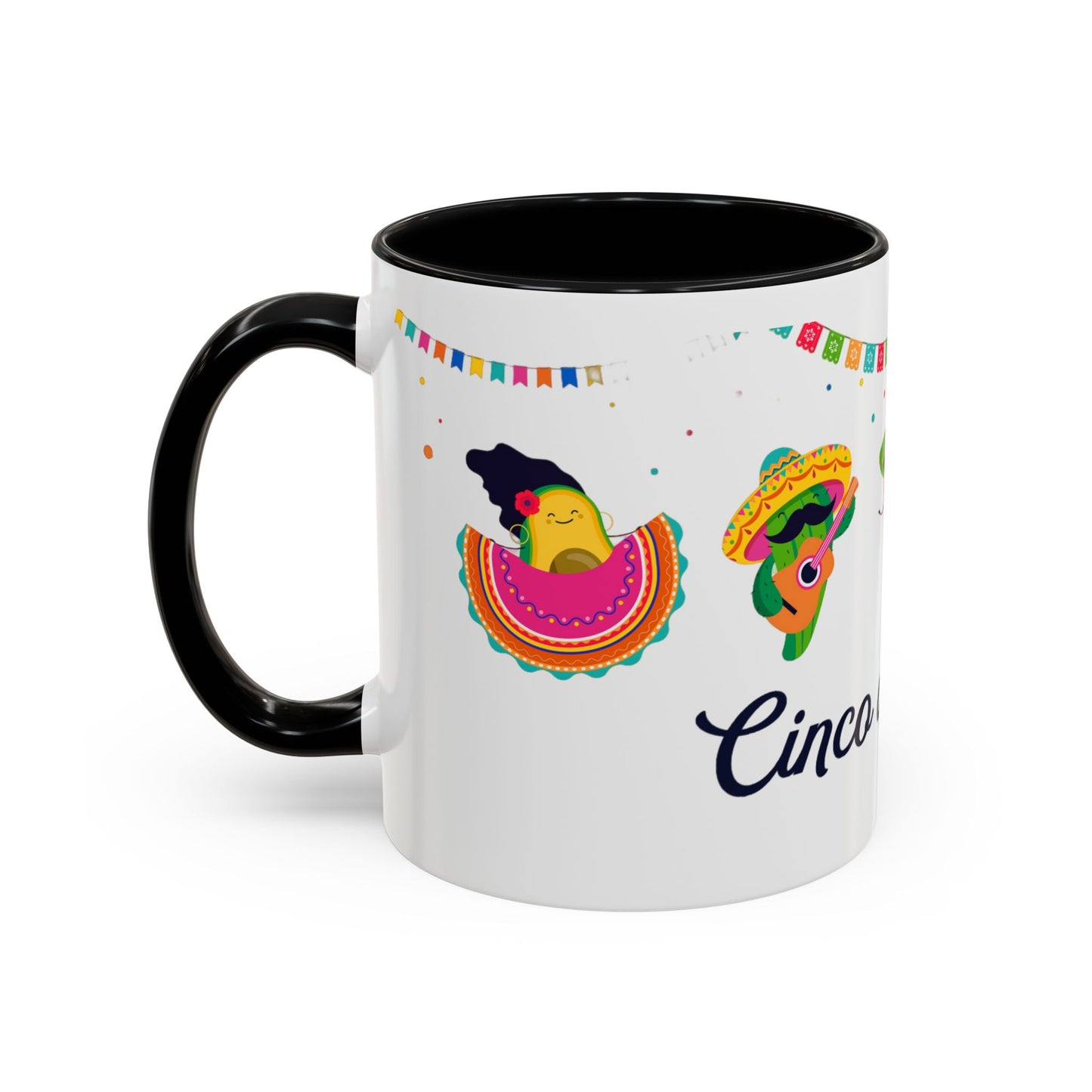 Cinco De Mayo Accent Coffee Mug, 11oz