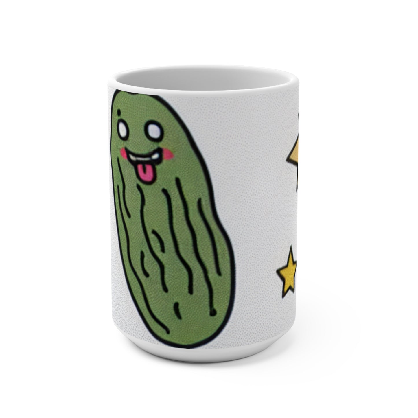 Pickle Lover Mug 15oz - Funny Gift for Pickle Enthusiasts, Pickle Obsessed Cup, Pickle Fan Present, Pickle Addict Coffee Mug, Pickle Theme