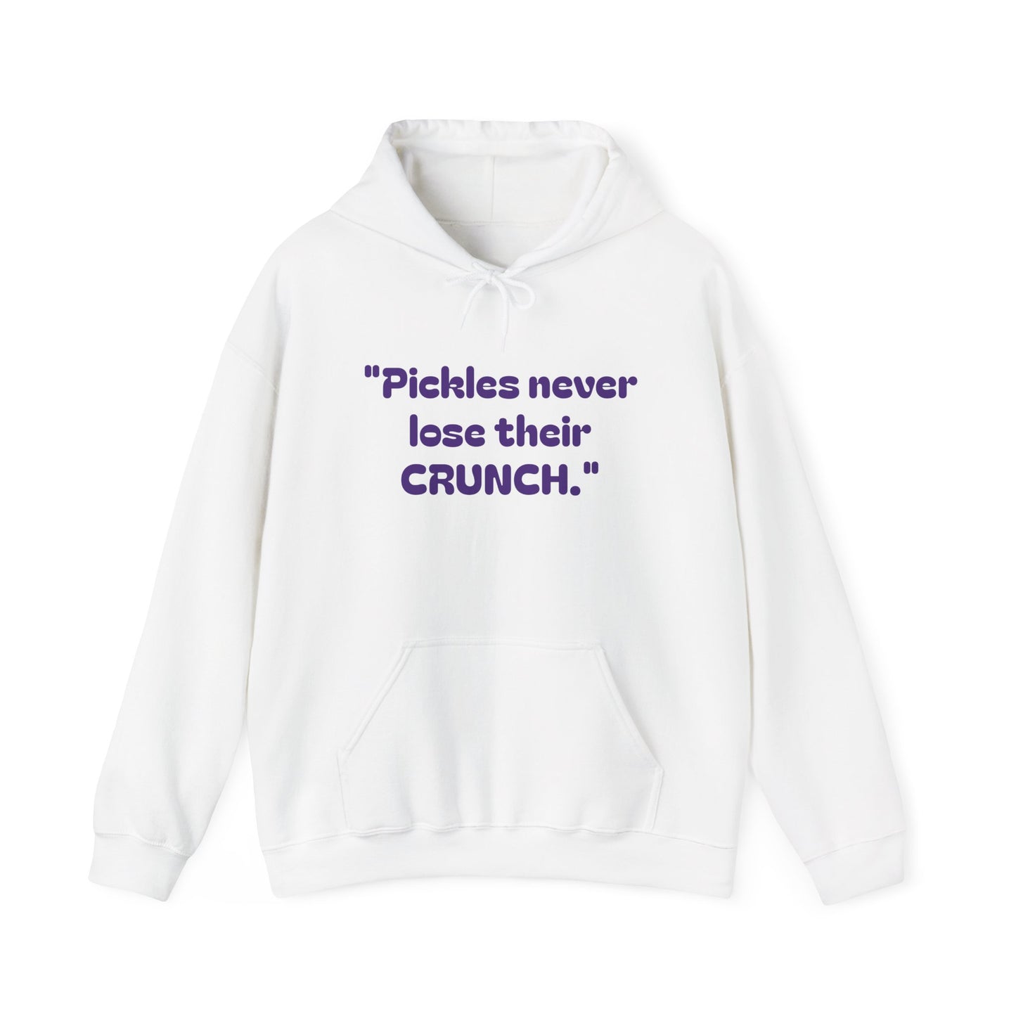 Pickles never lose their crunch Unisex Heavy Blend™ Hooded Sweatshirt
