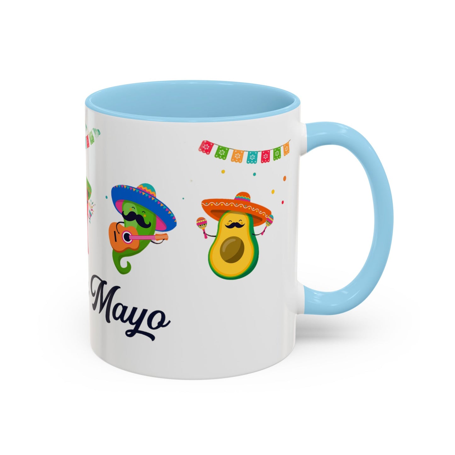 Cinco De Mayo Accent Coffee Mug, 11oz