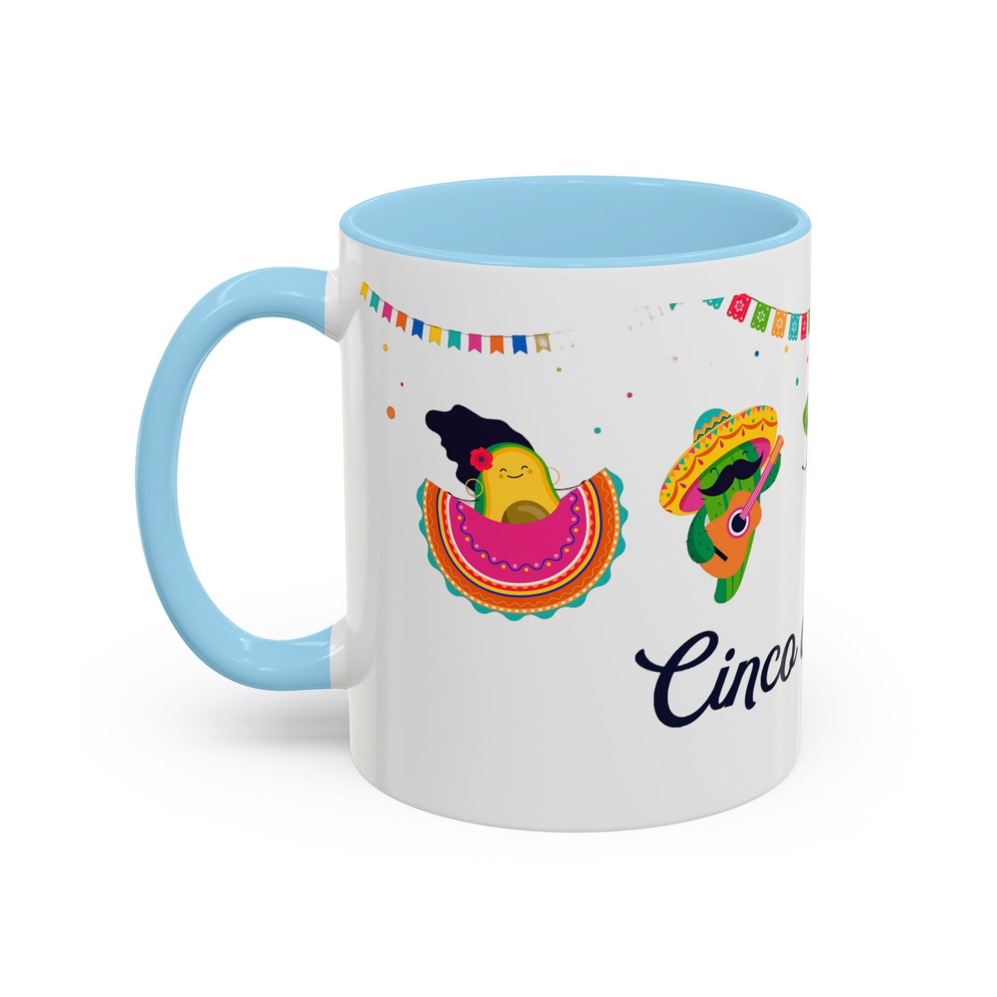 Cinco De Mayo Accent Coffee Mug, 11oz