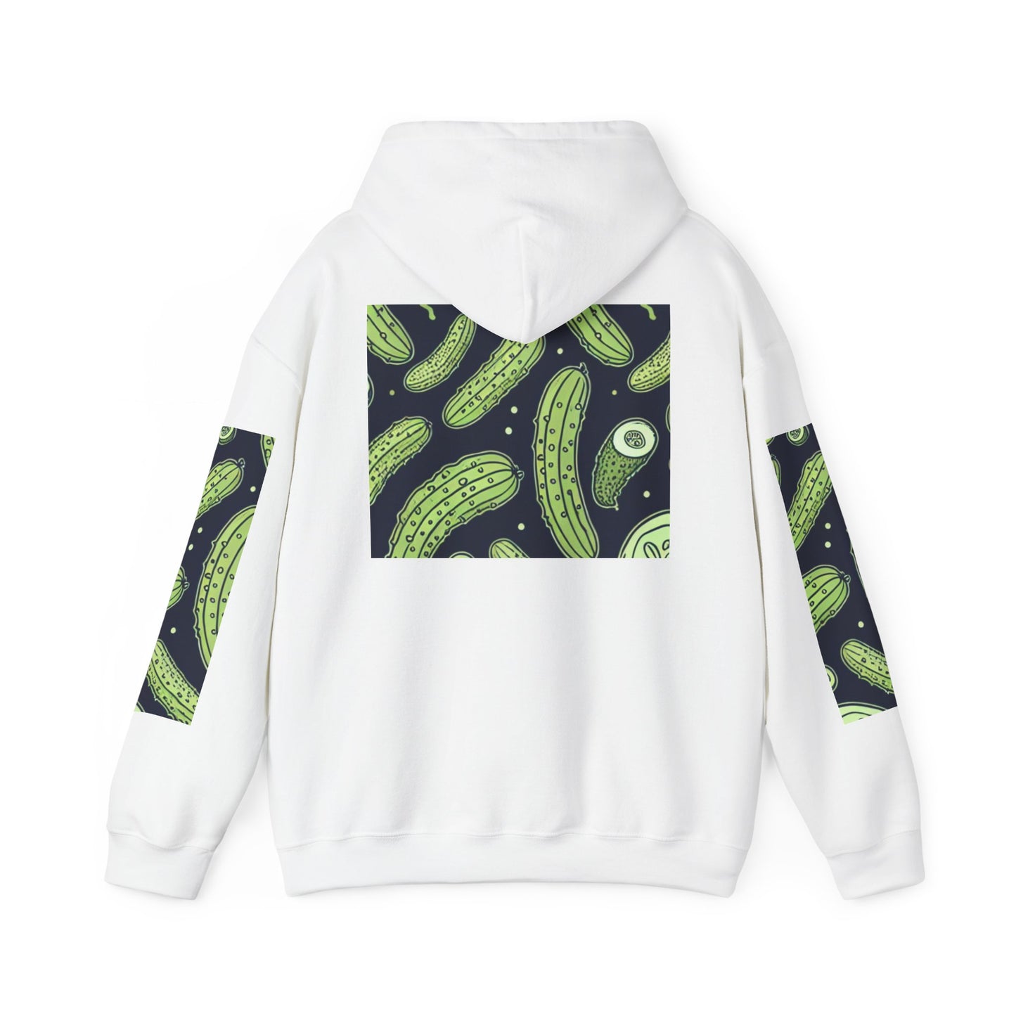 Pickle Lover Hoodie, Dill Pickle Sweatshirt, Foodie Gift, Unisex Pullover, Funny Graphic Hooded Jumper