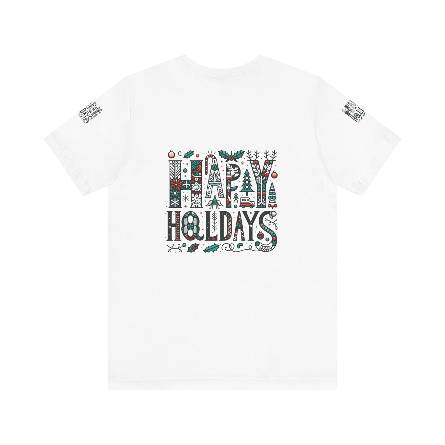 Christmas Happy Holiday T-Shirt, Festive Xmas Tee, Family Matching Shirt, Holiday Season Apparel, Christmas Party Top