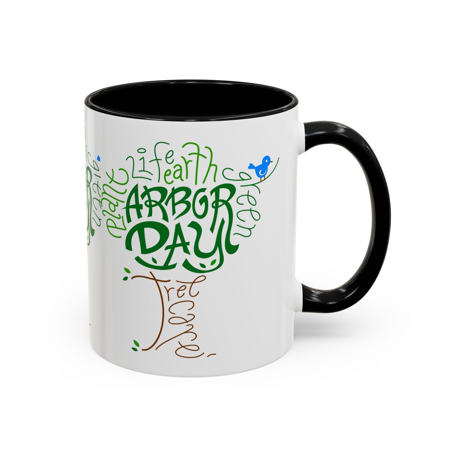 Arbor Day Accent Coffee Mug, 11oz