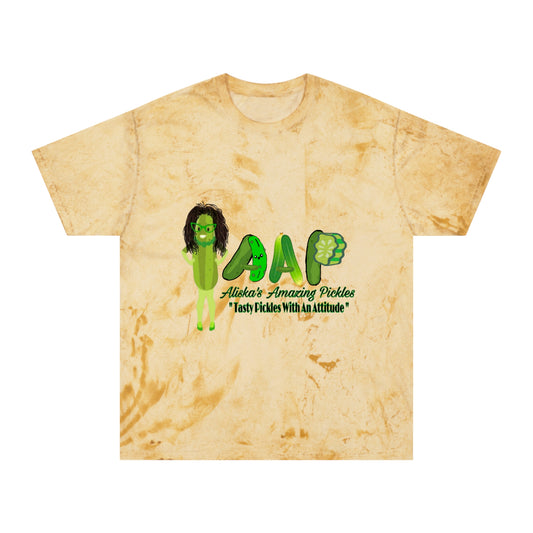 Color Blast T-Shirt, Pickle Partners shirt, Fun Unisex Tee, Aliska's Amazing Design, Vibrant Rainbow Shirt, Gift for Pickle Lovers