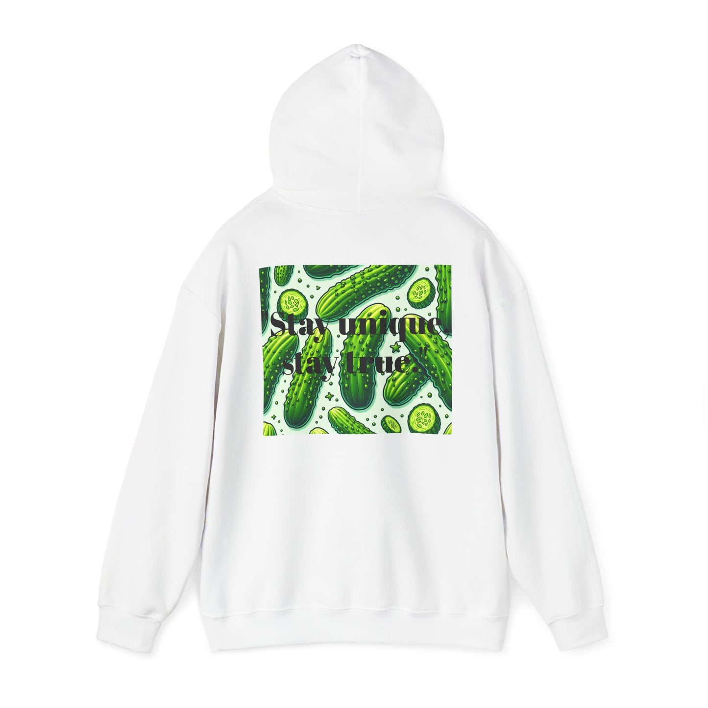 In a world full of cucumbers, be a pickle Heavy Blend™ Hooded Sweatshirt