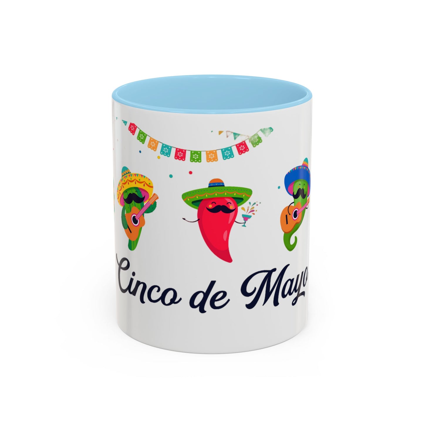 Cinco De Mayo Accent Coffee Mug, 11oz