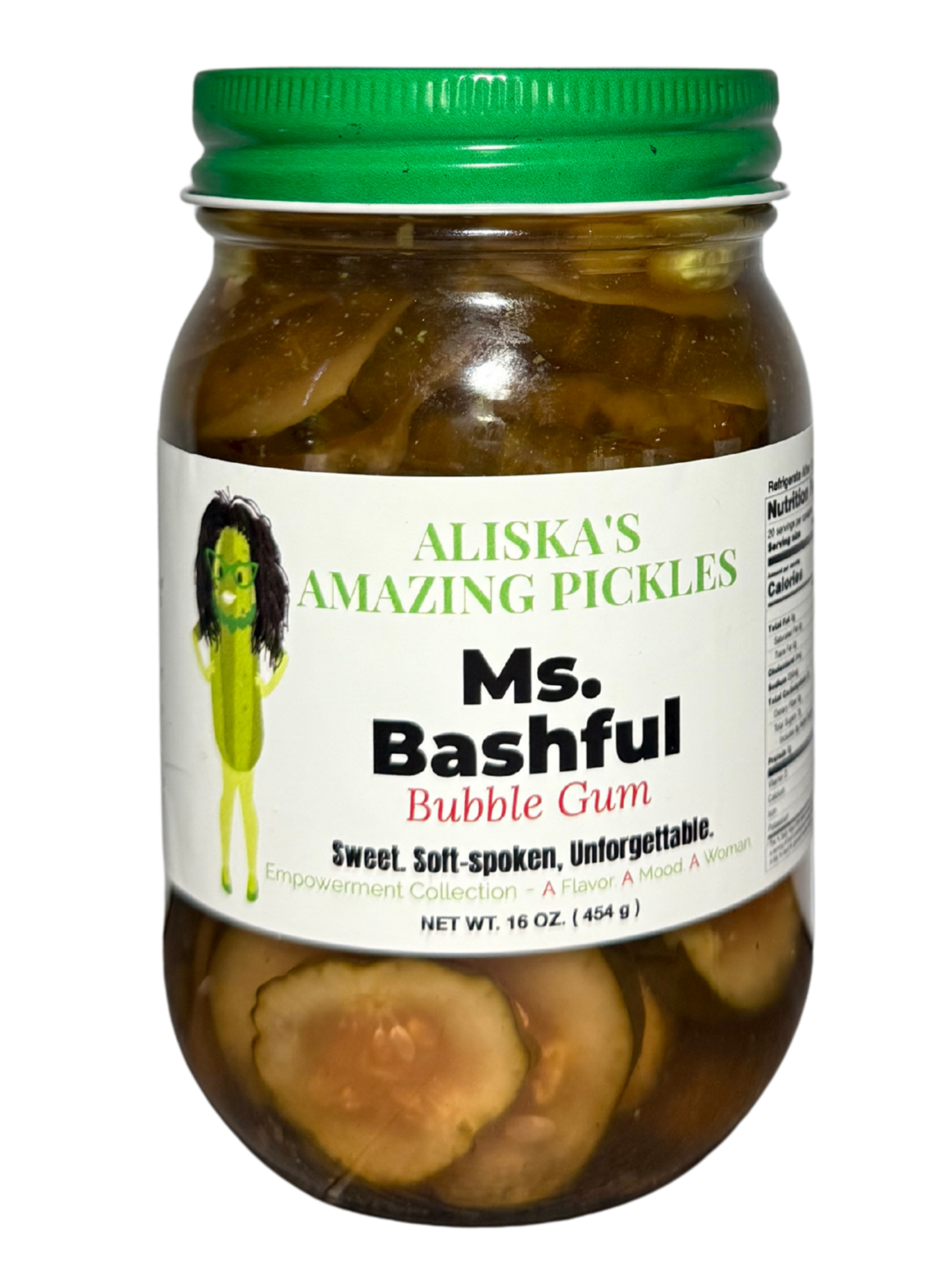 Ms. Bashful Bubble Gum Pickles