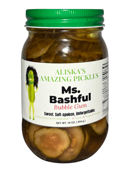 Ms. Bashful Bubble Gum Pickles