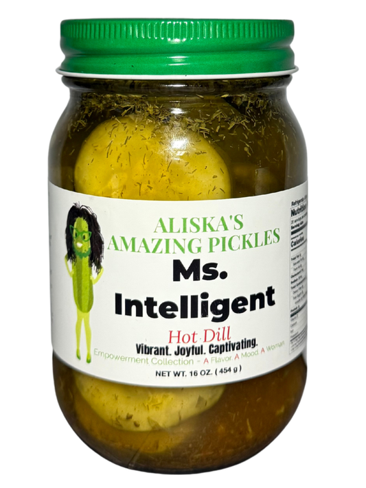 Ms. Intelligent Hot Dill Pickles