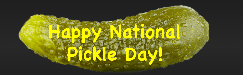 Celebrating National Pickle Day