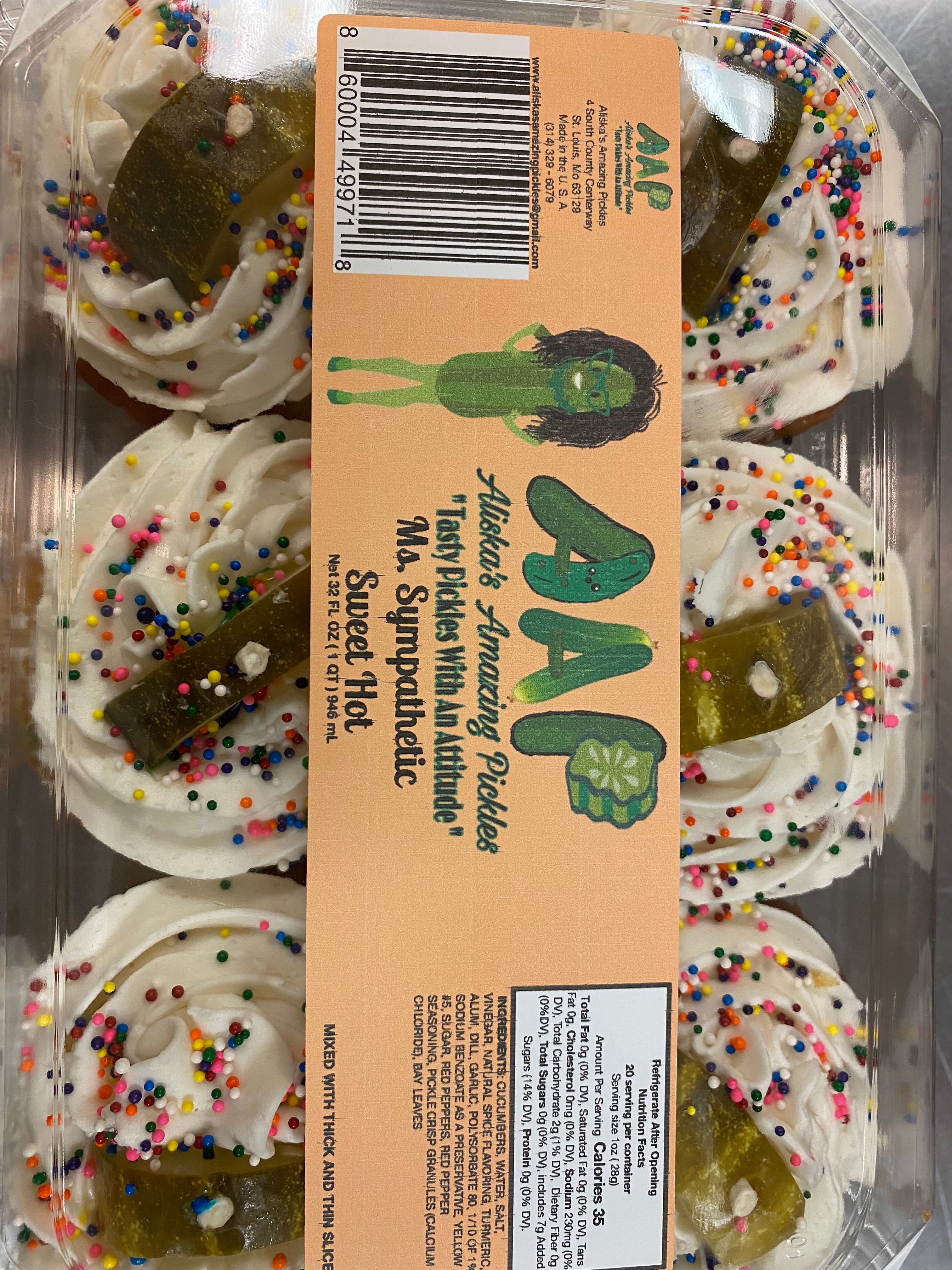 Pickle Flavored Cupcakes
