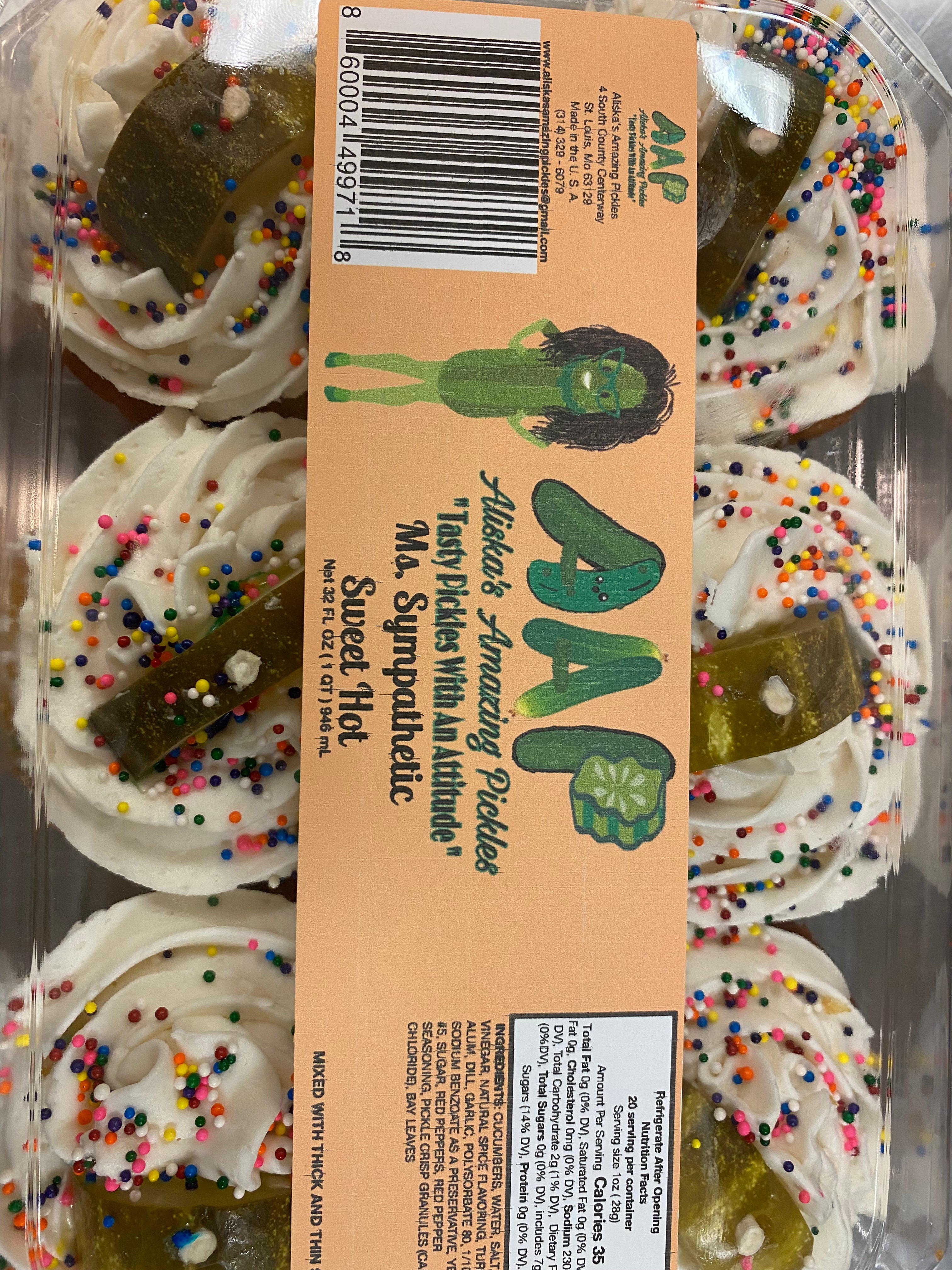 Pickle Flavored Cupcakes