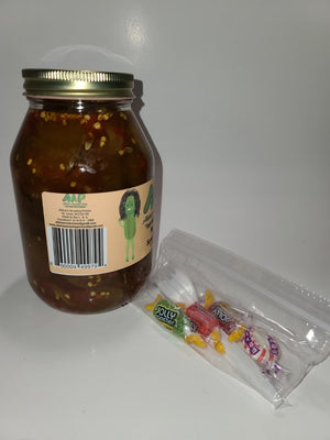 Ms. Sincere Sweet Hot Honey Pickles